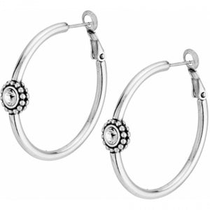 Brighton Twinkle Medium Hoop Post Earring
