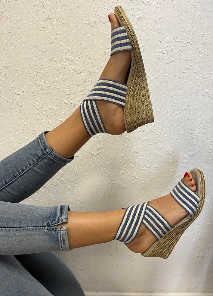 Carolina Stripe Sandal