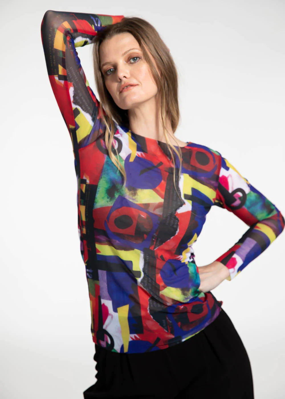 Encrypted - NudiTee Sheer Top
