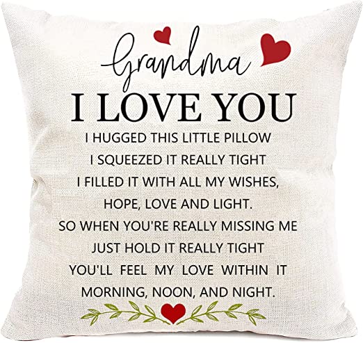 Grandma I Love You Pillow