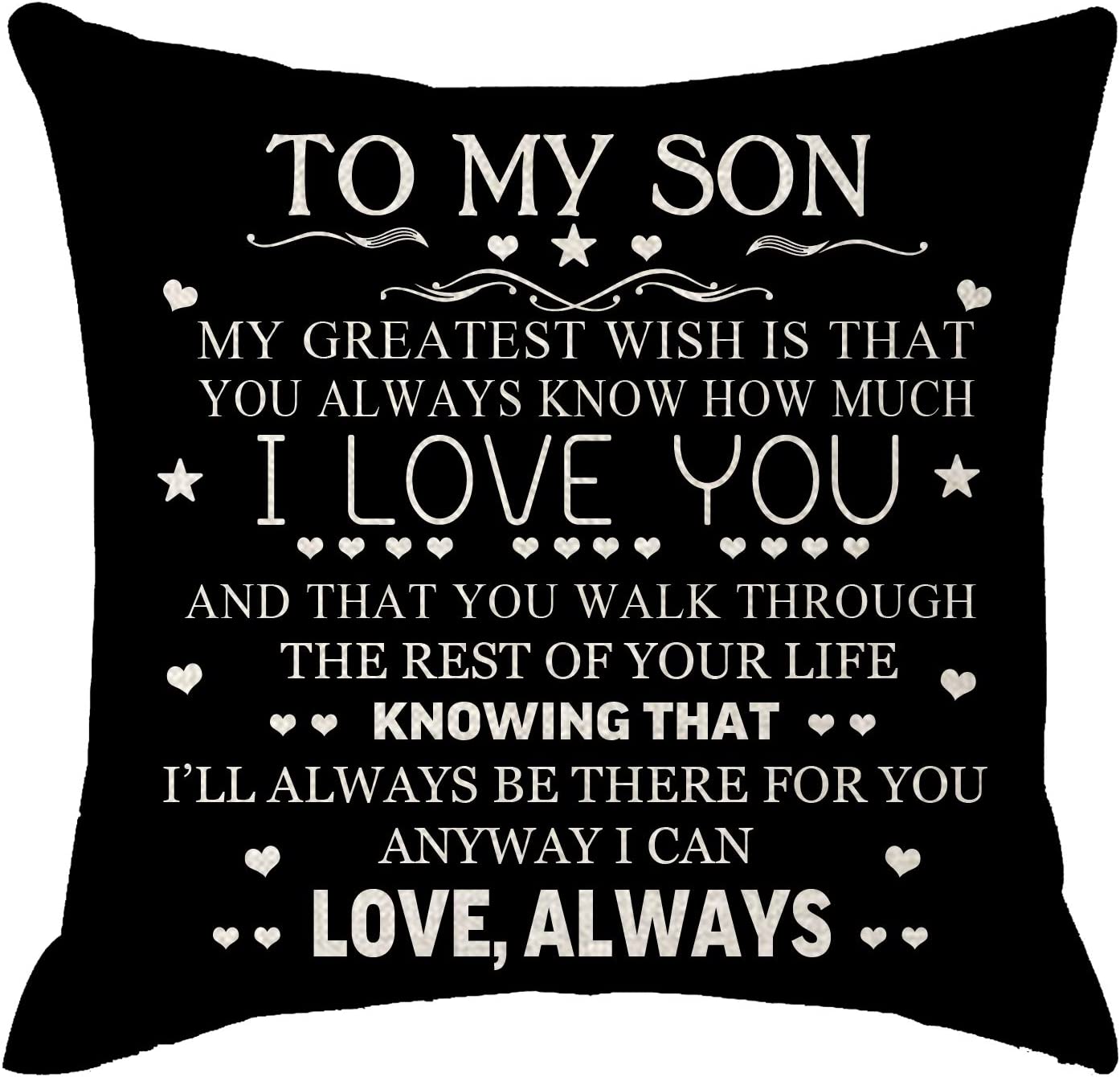 To My Son Pillow