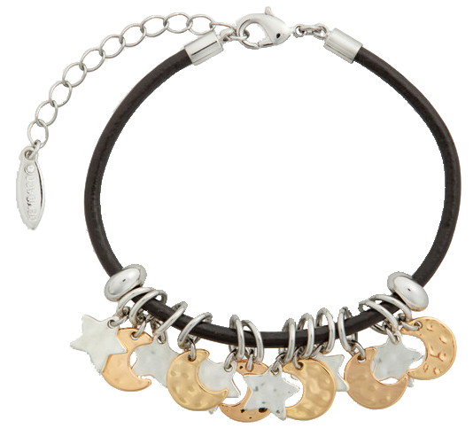 Pandora Splitable Sun & Moon Charm Bracelet Set | 6.9 Inches | REEDS  Jewelers